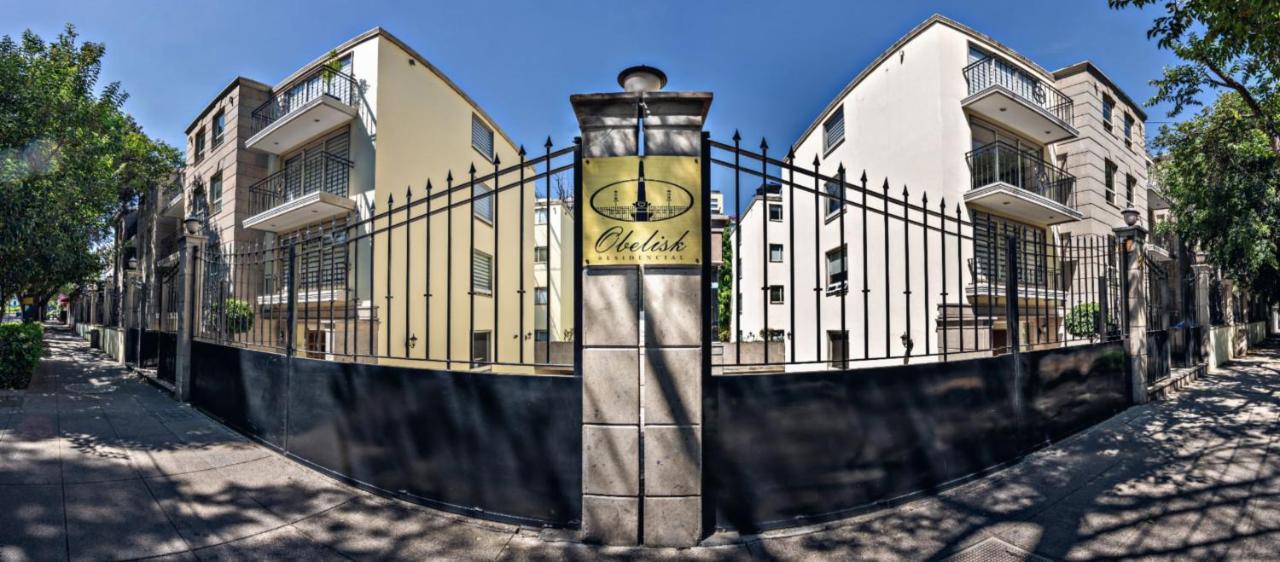 Suites Obelisk Kota Meksiko Bagian luar foto